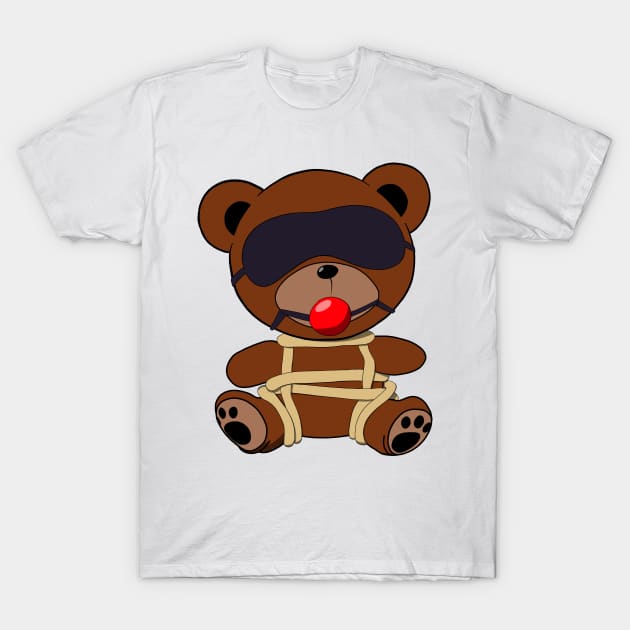 Bondage Bear BDSM T-Shirt by ro83land